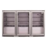 Snomaster -300L Under Counter Beverage Cooler S/S Heated Doors- SD-300SS