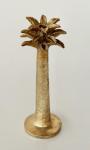Gold Palm Tree Candle Holder – 45X14CM