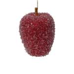 Apple Hanging Sugared Polyfoam 8X8X8CM Red - Long