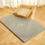 Extra-large Double Layer Cat Litter Mat - Splash-proof Leak-control Eva Material For Recyclable Waste