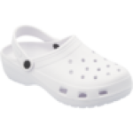 White Ladies Comfo Clog Sandals Size 3-8