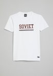 Soviet Boys Crew Neck Fashion Tee - White