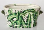 Large Green Leaf Foot Bath – 20X45X26CM