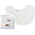 Baby Sense Burp & Bib. Stone