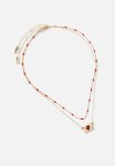 2PK Pendant Necklace- Up Heart & Love Letter