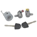 3PCS Lock Set AL211 Ignition Switch Left Right Door Lock Cylinder Key Set For 1986-02 Isuzu Tf Tfr Holden Rodeo Luv