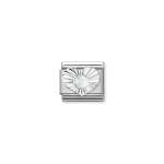 Composable Link Silver Heart White Opal