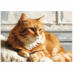 CAT Tear Resistant Deco Print Ginger