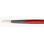 Da Vinci Hog Bristle Series 5723 Maestro 2 Artist Paint Brush Round With Red Handle Size 2