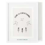 Love Is Everything Art Print - Landscape