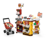 Home Supermarket 65PC Playset With Trolley 668-129