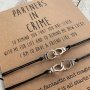 2pcs Friendship Bracelet Best Friend Gift Friendship Bracelet Set Wish Bracelet Unisex Father's Day Gift