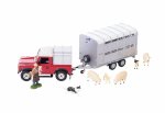 Britains – 1:32 Land Rover Sheep Farmer Set
