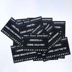 Naughty Hen Party Mug Shot Photo Props