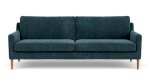 Slip Cover For Anna 3 Seater Sofa Danny Dusty Blue Cover Only Anna Sofa Sold Separately - Danny Dusty Blue
