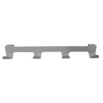 Clix 4 Hook Rack Over-the-cupboard White