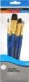 Dr. Simply Camel Hair Watercolour Brushes 5 Pack - Short Handle