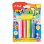 ED75011 Plasticine 6 Colour Net Weight: 60G Assorted – 6935205388384