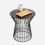 Emerging Creatives Tapered Side Table - Black
