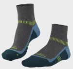 Falke Stride Anklet Running Sock - UK7-9 Midgrey neon Yellow