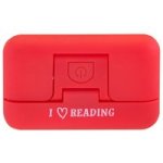 I Love Reading Red Hydraulic Book Light
