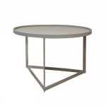 Clyde Metal Side Table Grey