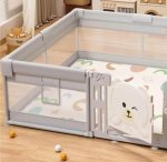 Playpen Fabric With Safety Gate 2M X 1.8M