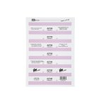 SFS0ALPHA Adhesive Tab-l.purple