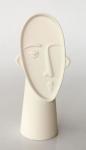 White Face Vase – 32X14CM