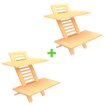 2 X Jumbo 's COMBO - 2 X Jumbo 's Natural Birch