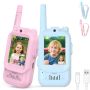 Kids Rechargeable Video Walkie Talkies Outdoor Family Toys