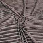 Nylon Velvet Burnouts RSB-9219 Stripes Dark Brown