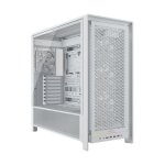 Corsair Frame 5000D Rs High-airflow Tempered Glass White Mid-tower Atx Gaming Chassis