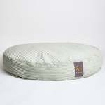 Cord Velour Dog Bed - Duck Egg XL