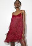 Fringe MINI Dress - Red