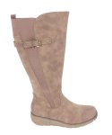 Ladies Soft Style Osvalda Long Boot - 9 Taupe