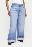 Cotton On Plus Loose Cuff Jean - Saltwater Blue