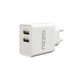 GIZZU Wall Charger Dual USB Port 3.4A - White GWC2U34W