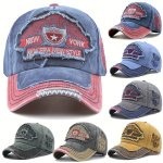 Cotton Men's Baseball Cap Unisex Snapback Caps New York Embroidery Male Dad Hat Casual Summer Sun Hat