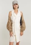 G-star Raw Short Tank Dress Wmn - Lt Chalk