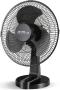 Alva Air - 40CM Plastic Desk Fan Black