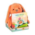 Board Book & Plush Set - Happyhues Coral Cutie Book Set