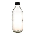Clear Medicine Bottle - 500ML Capacity - Sanitize Today