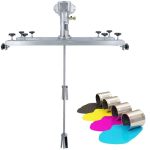 Mixer Pneumatic Mixer Paint Mixer Paint Mixing Tool Folding Propeller With Support Frame Suitable For Factory H005