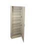 Fine Living Full Length Mirror Shoe Cabinet - Candlenut