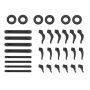 16 Pairs Of Silicone Glasses Frame Accessories Non-slip Combination Set