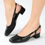 Madison Oksana Block Heel - Black - 8