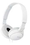 Sony MDR-ZX110 WCE Foldable Headphones - White