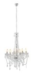 Eurolux - Octave Chandelier 6 Litre - Acrylic Clear