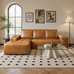 Leather Couch Modular U